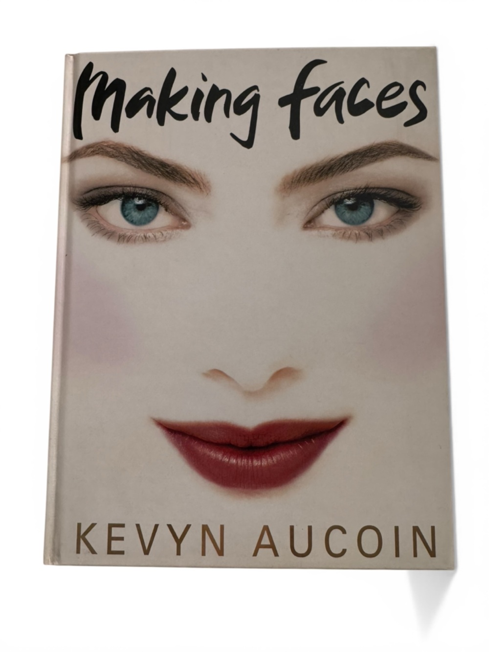Kevyn Aucoin Making Faces Hard Cover Coffee Table Book First Edition